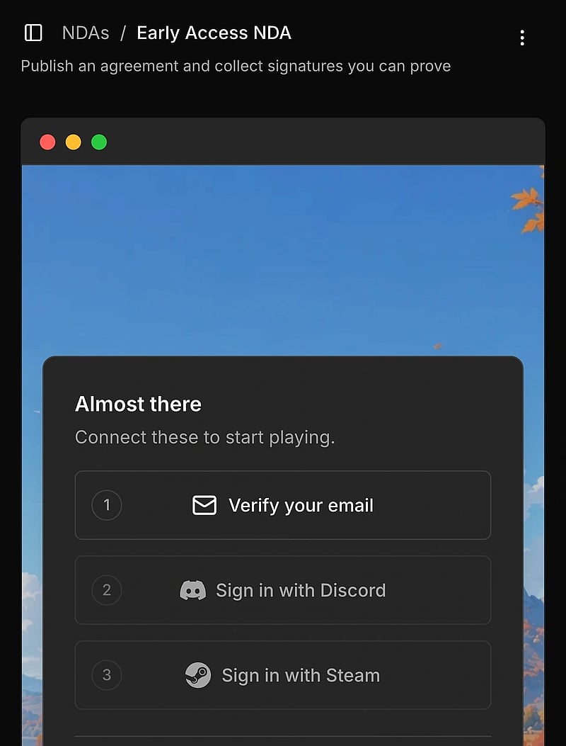 Player submissions listed across playtests in Userplay Studio